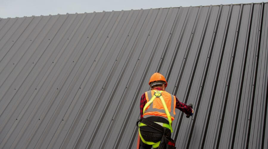 Professional metal roof installation services in Lisman, AL